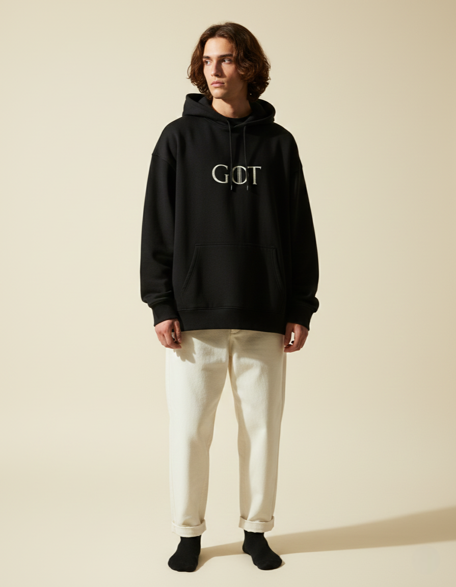 GOT : WINTER IS HERE korean oversized hoodie