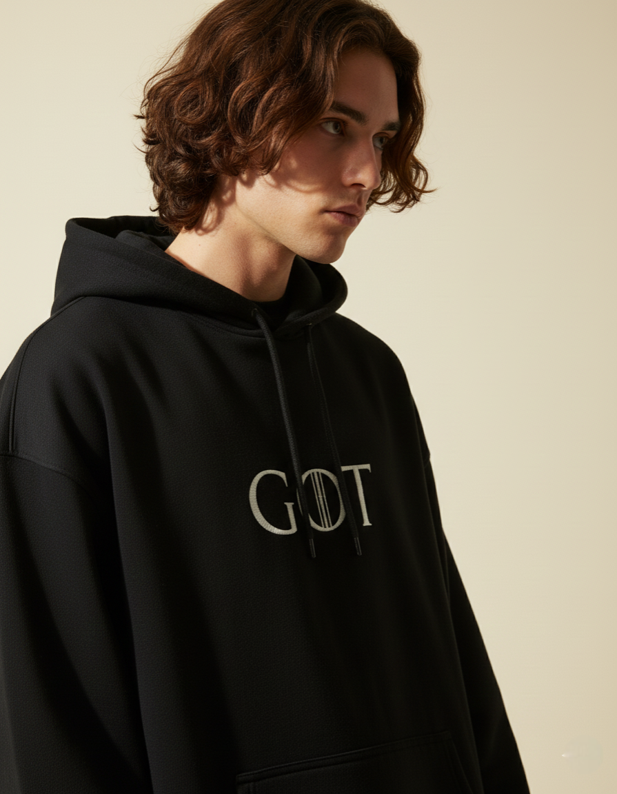 GOT : WINTER IS HERE korean oversized hoodie