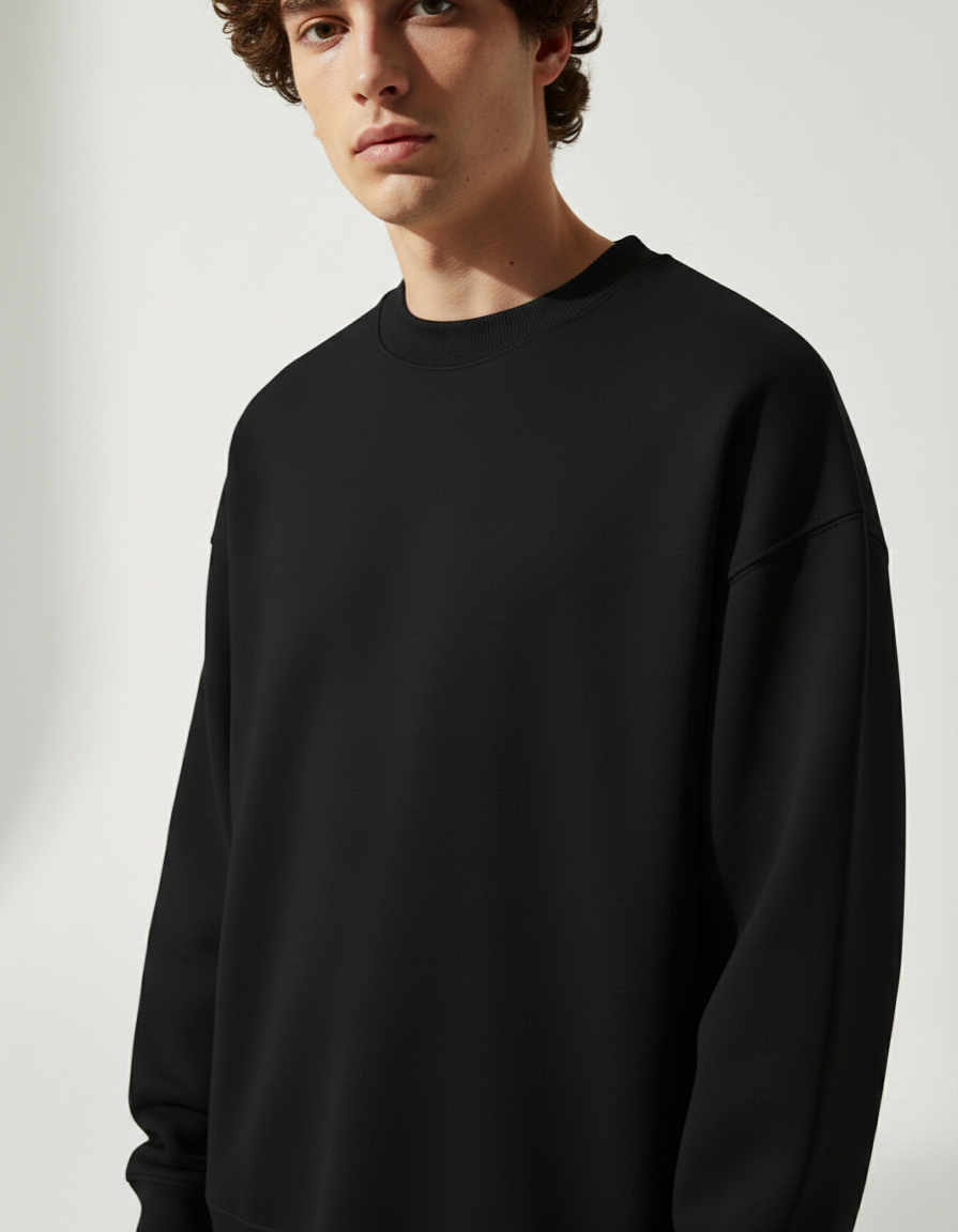 classic Men Oversized Sweatshirts