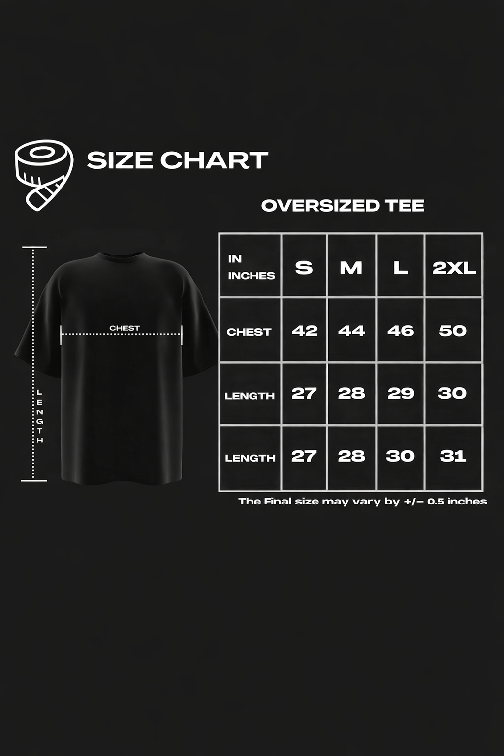 rizzler :  oversized t shirt