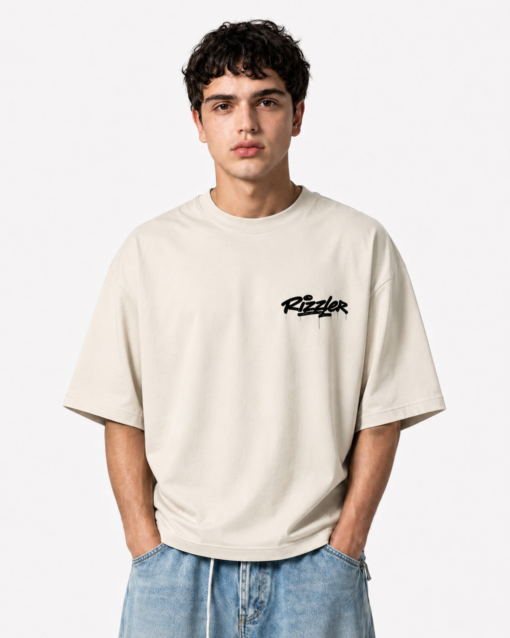 Miyamoto Musashi : Vagabond Oversized Off White Tee