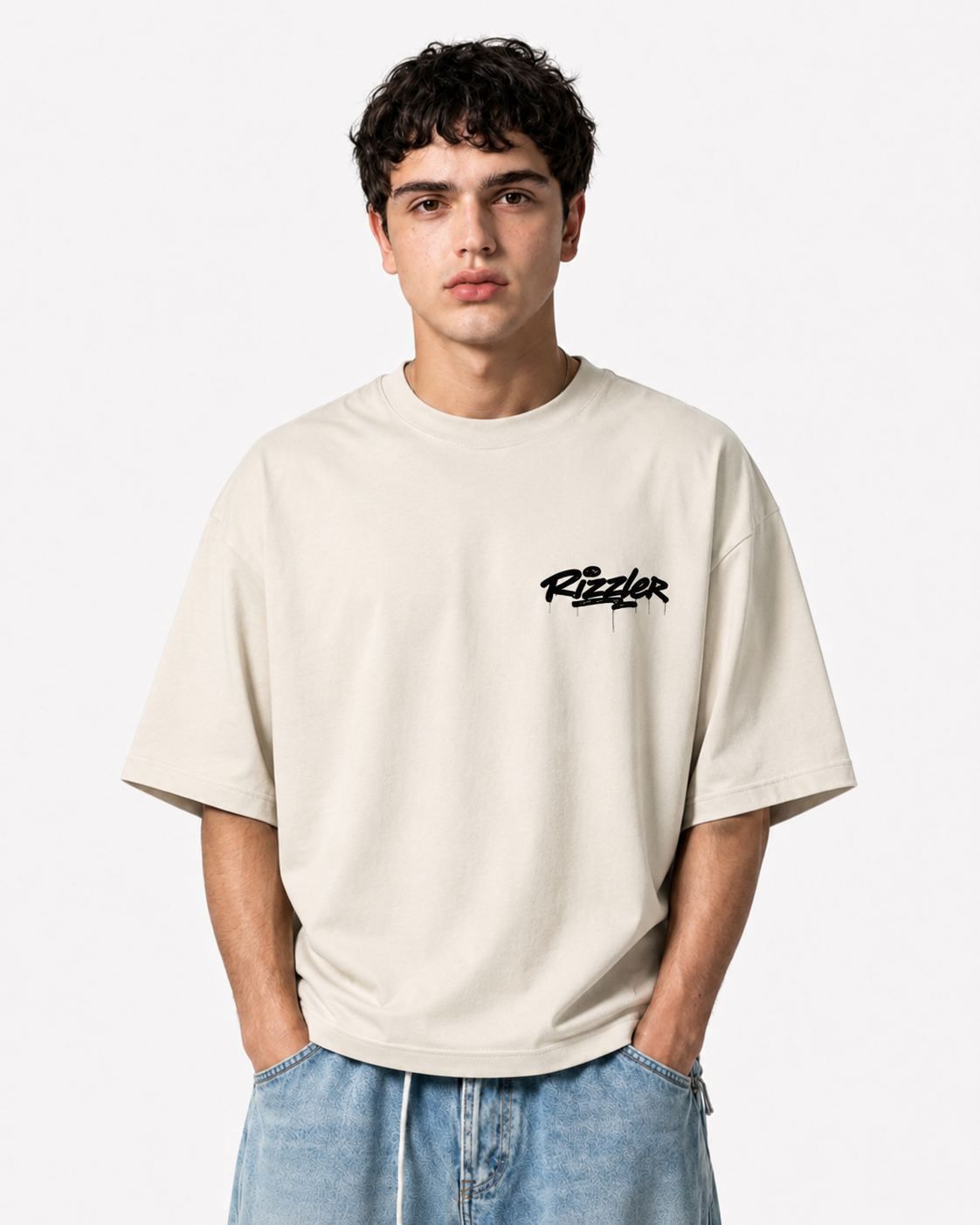Miyamoto Musashi : Vagabond Oversized Off White Tee