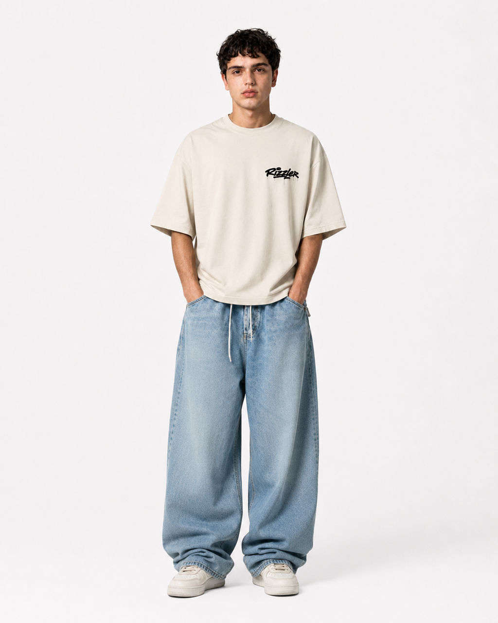 Miyamoto Musashi : Vagabond Oversized Off White Tee