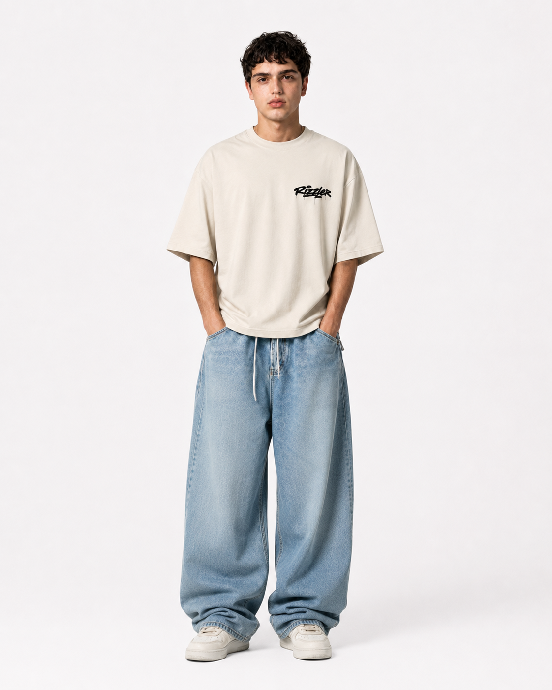 Miyamoto Musashi : Vagabond Oversized Off White Tee