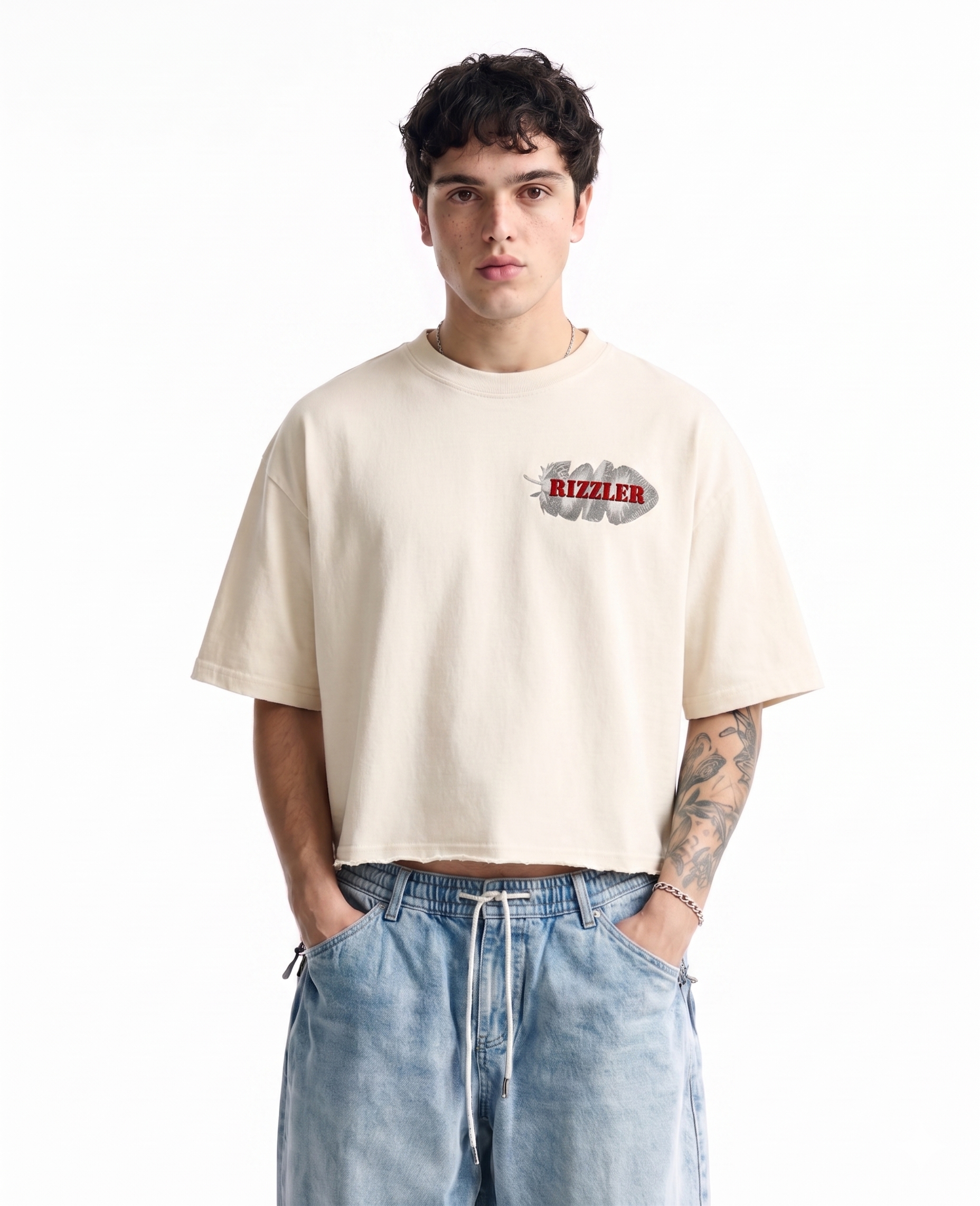 Unisex Berry Cut Oversized Boxy Fit T-Shirt