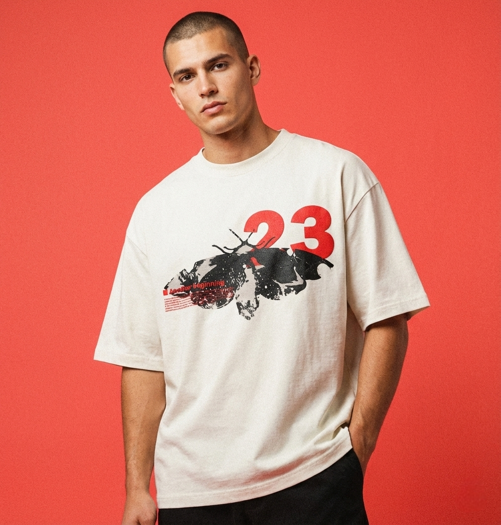 Oversized Off White T-shirt