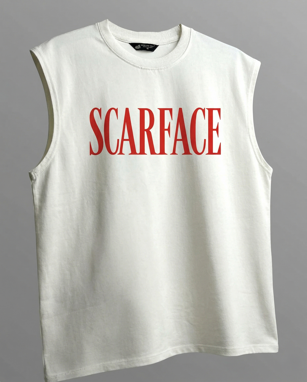 SCARFACE  : OVERSIZED TANK TOP
