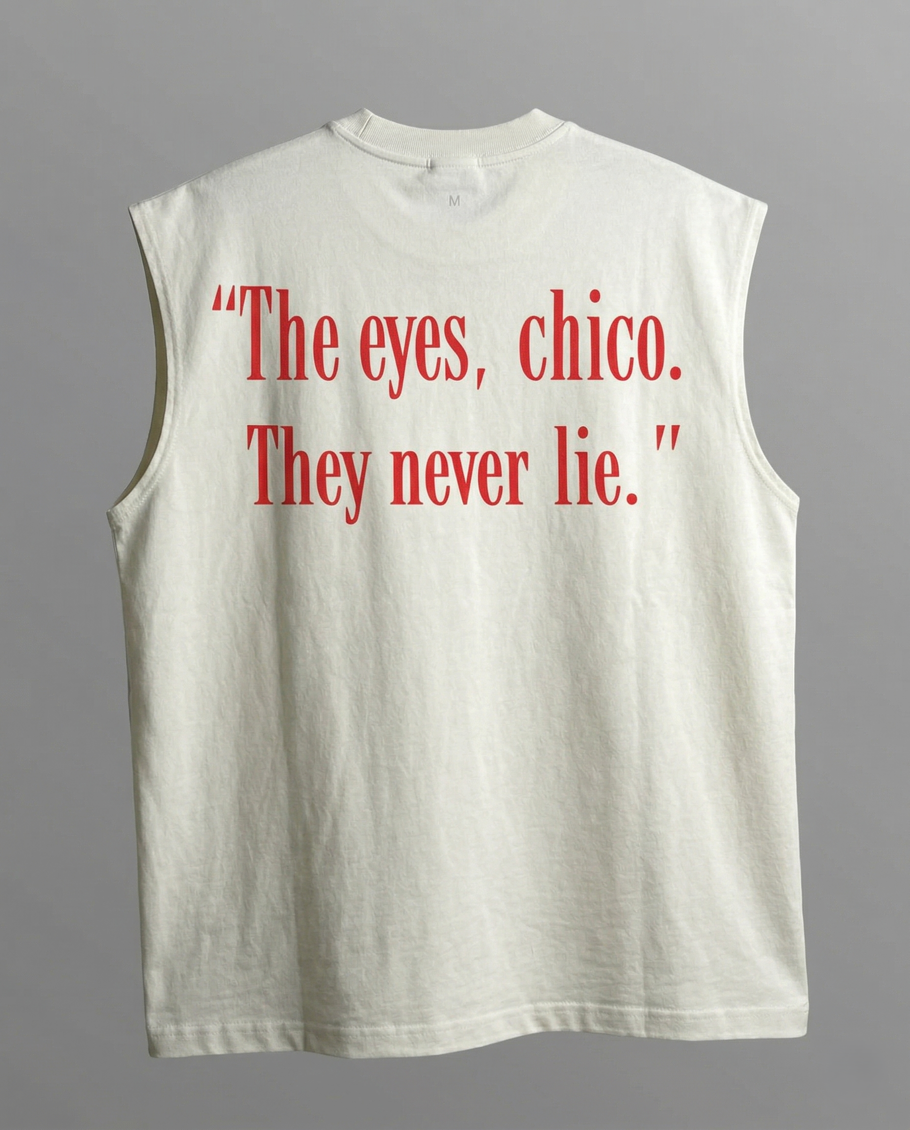SCARFACE  : OVERSIZED TANK TOP