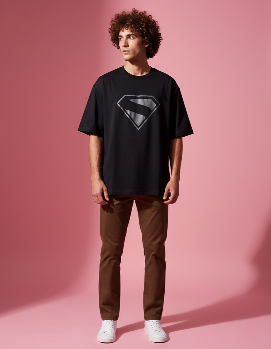 SUPERMAN : JUSTICE LEAGUE Oversized T-shirt