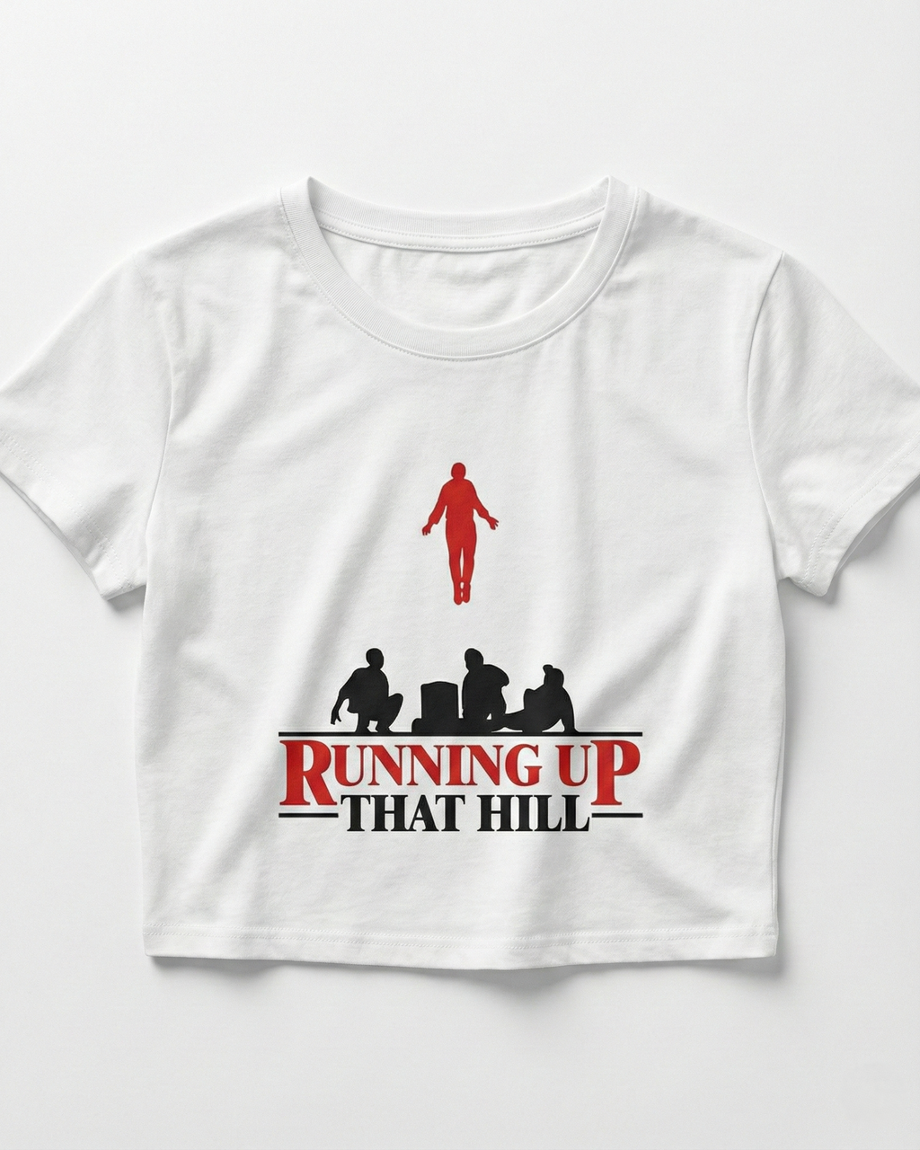 RUNNING UP THAT HILL : Stranger things Baby tee