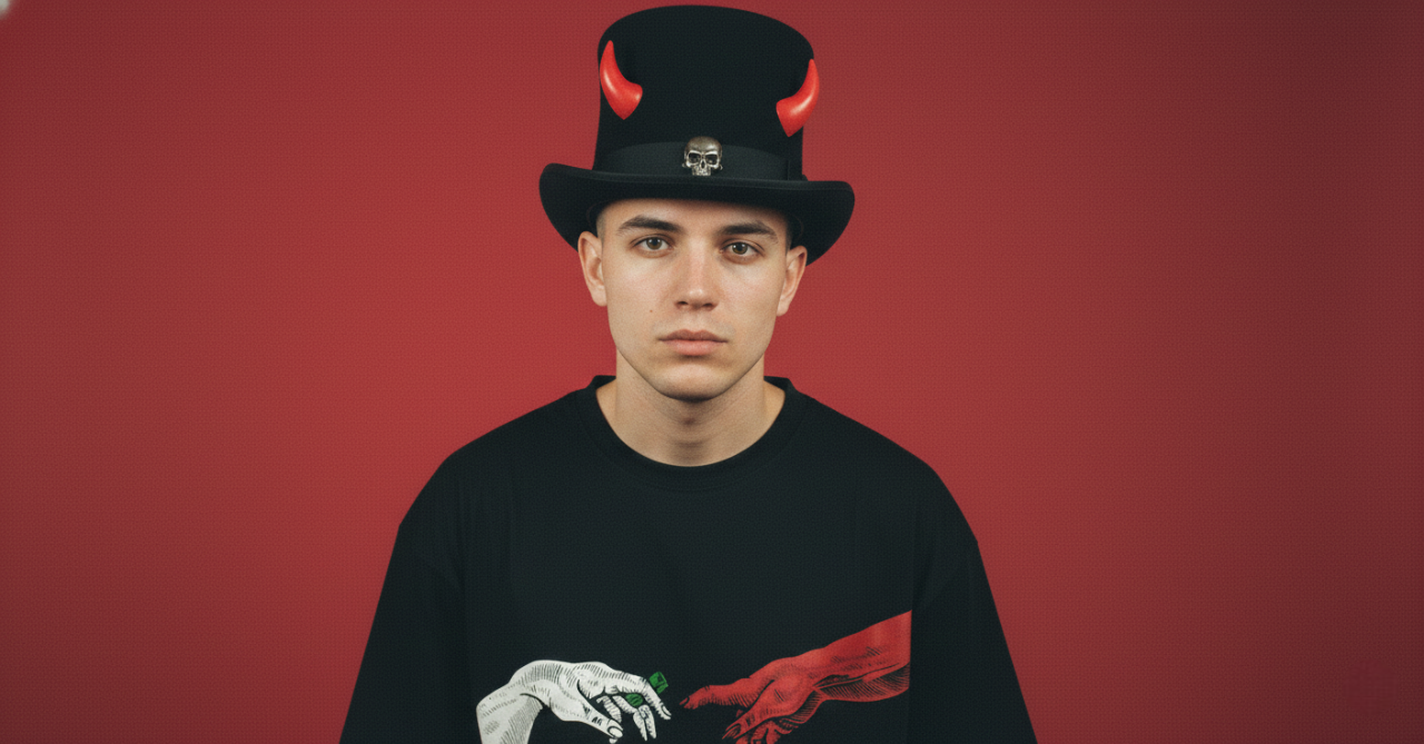 GOOD vs EVIL :OVERSIZED T-SHIRT