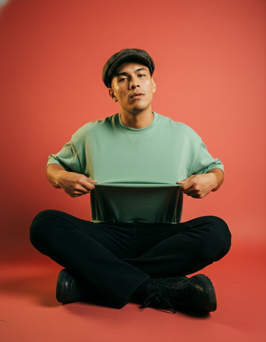 Men's Jade Terry Oversized Tee