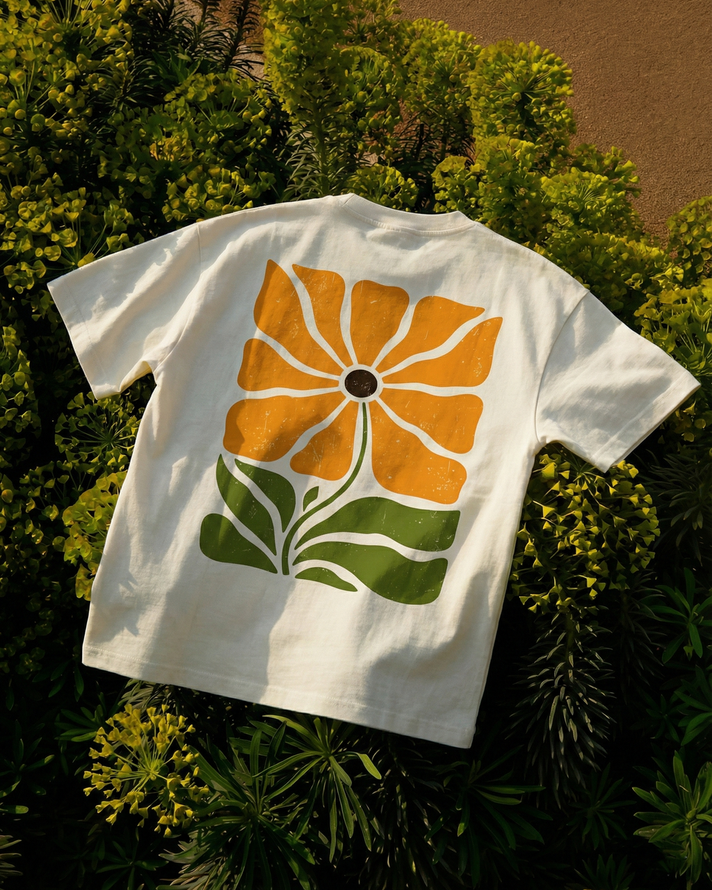 GROW IN SILENCE : oversized tee