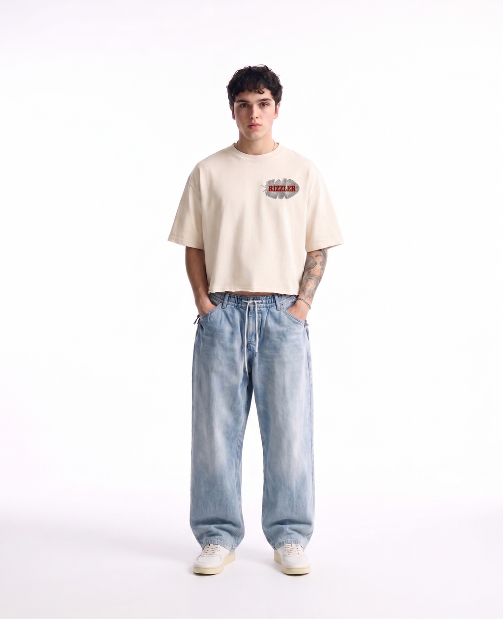 Unisex Berry Cut Oversized Boxy Fit T-Shirt