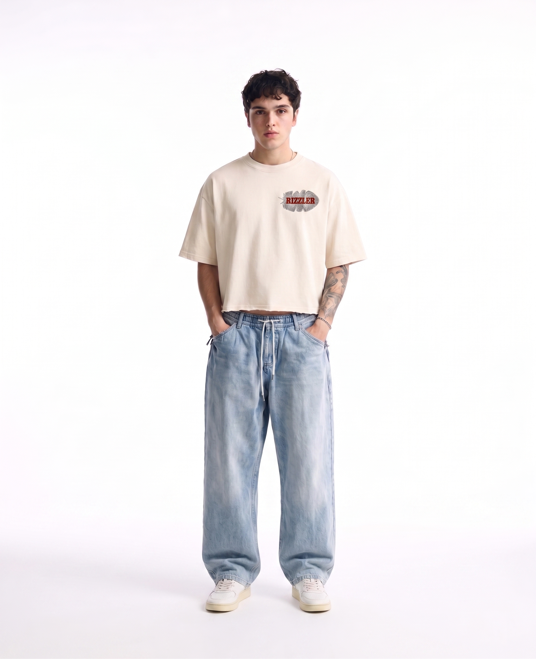 Unisex Berry Cut Oversized Boxy Fit T-Shirt