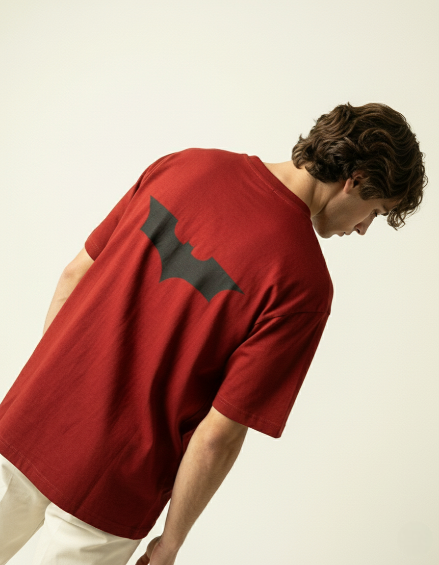 Let him SUFFER. Batman Oversized Men T-shirt