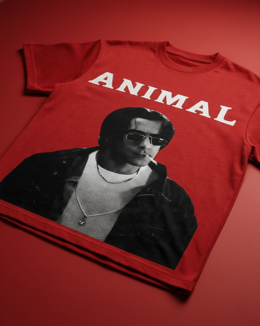 ANIMAL : SALMAN KHAN OVERSIZED T SHIRT