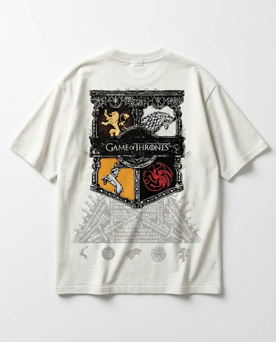 GAME OF THRONES : OVERSIZED TEE