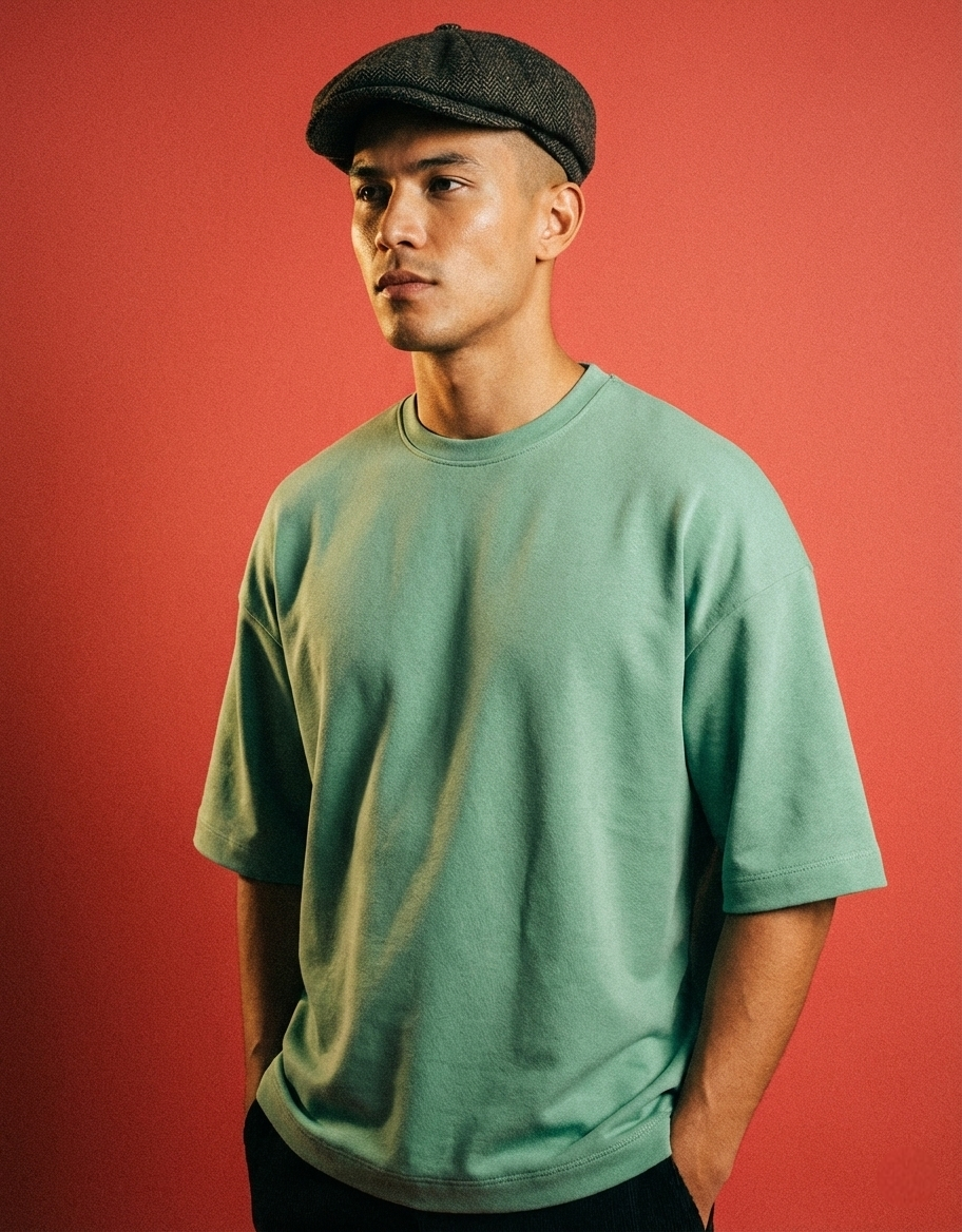 Men's Jade Terry Oversized Tee