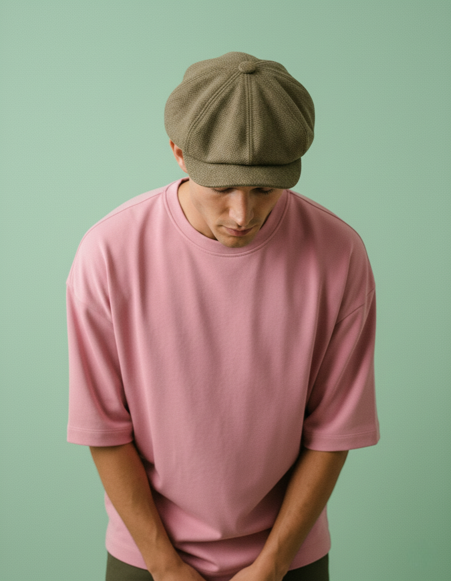 Men's Flamingo Terry Oversized Tee