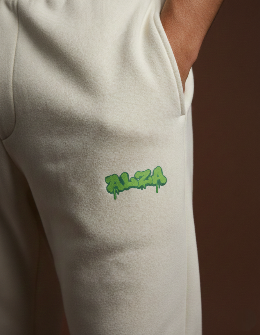 Unisex off white Sweatpants