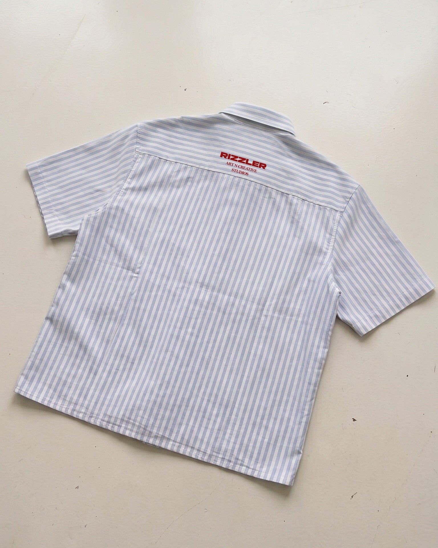 NEW ERA :BLUE STRIPED SHIRT