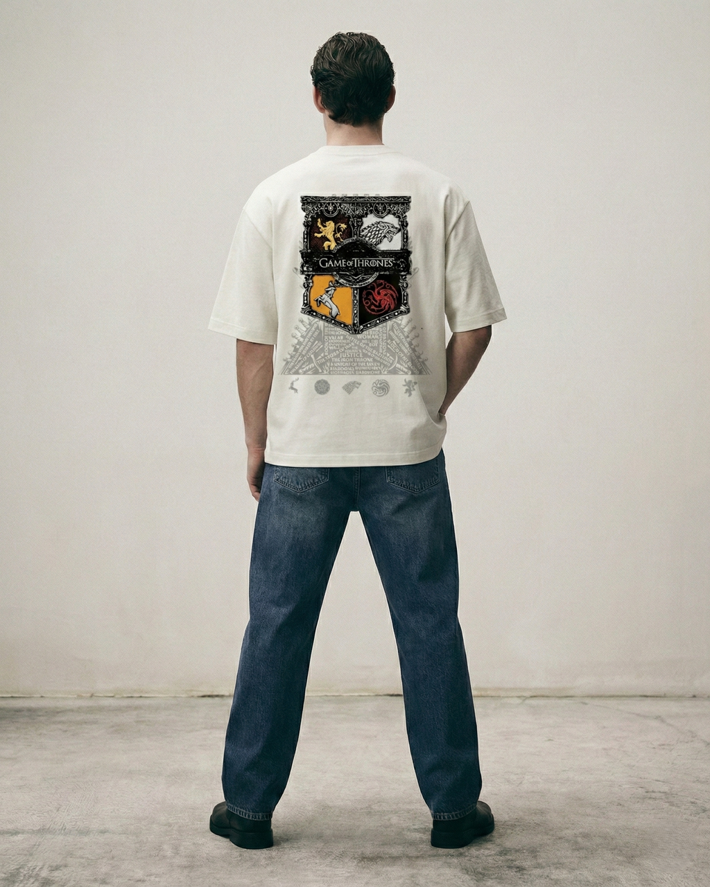 GAME OF THRONES : OVERSIZED TEE