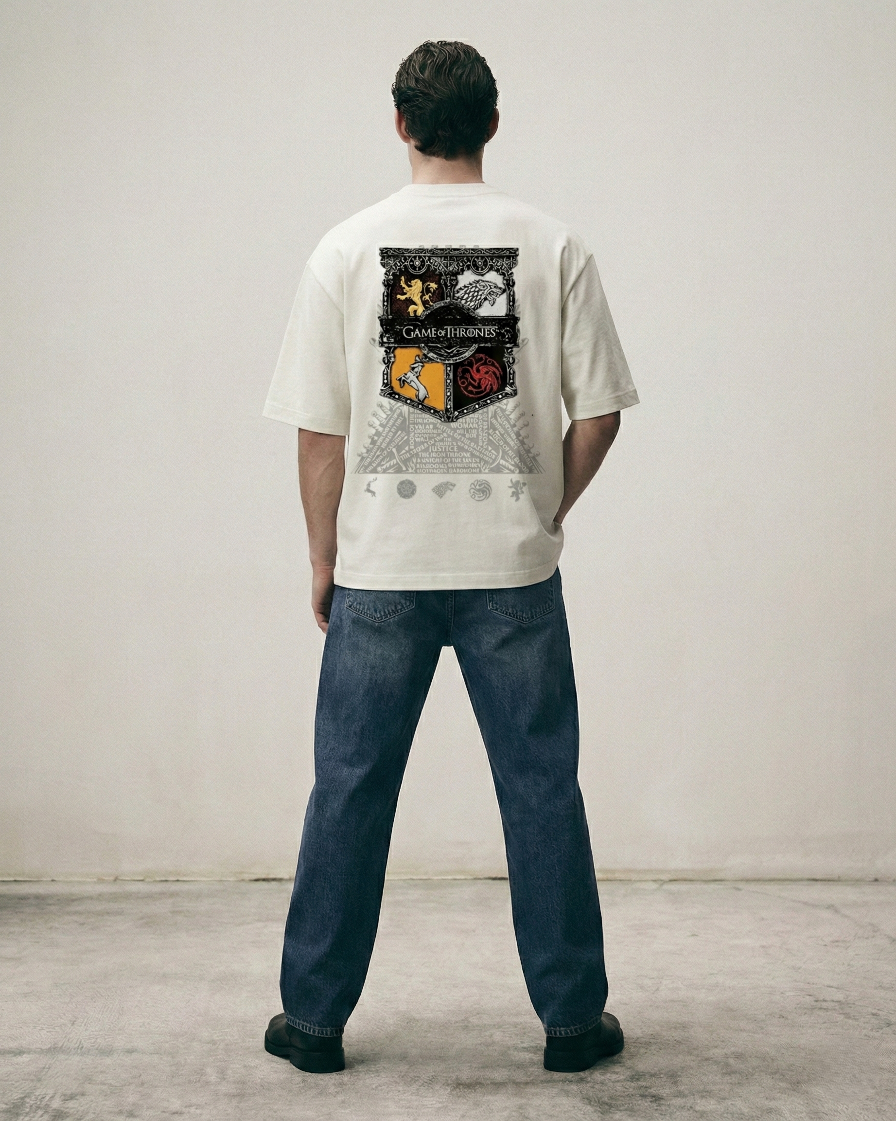 GAME OF THRONES : OVERSIZED TEE