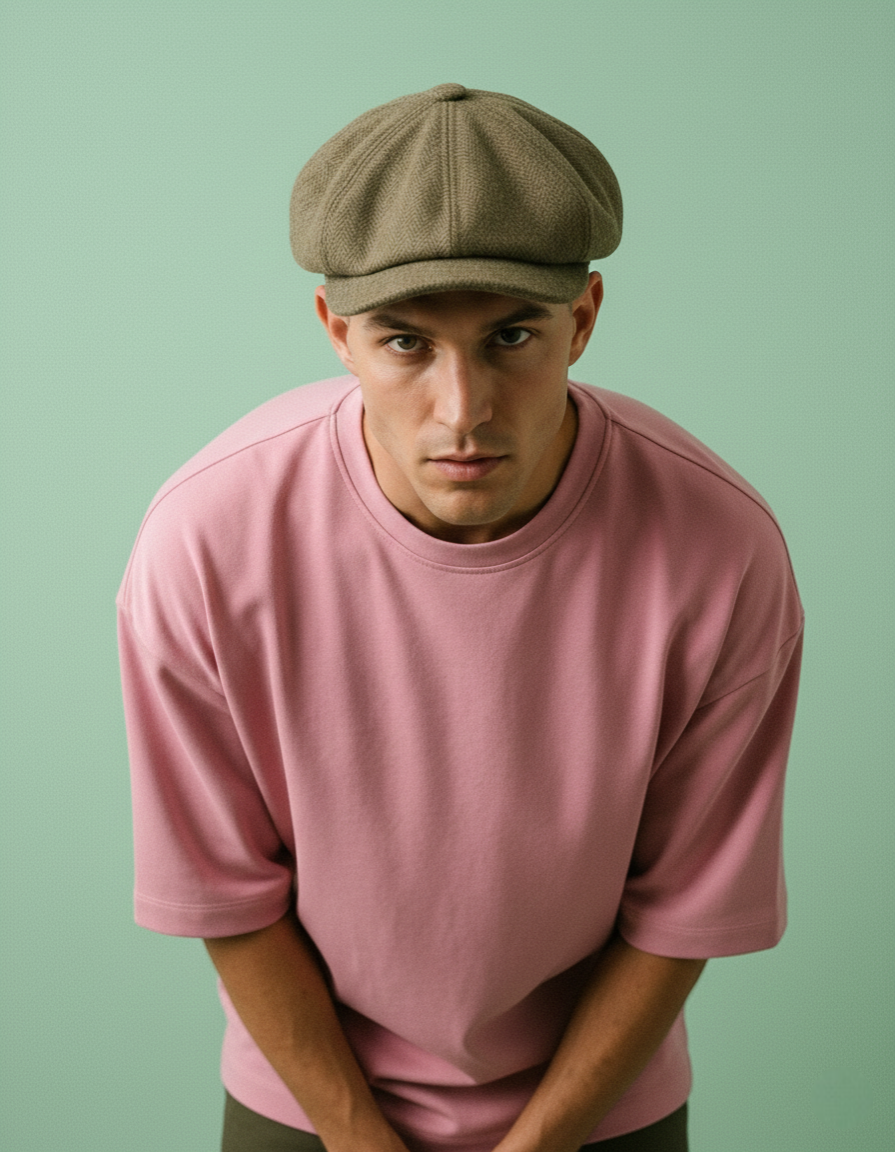 Men's Flamingo Terry Oversized Tee