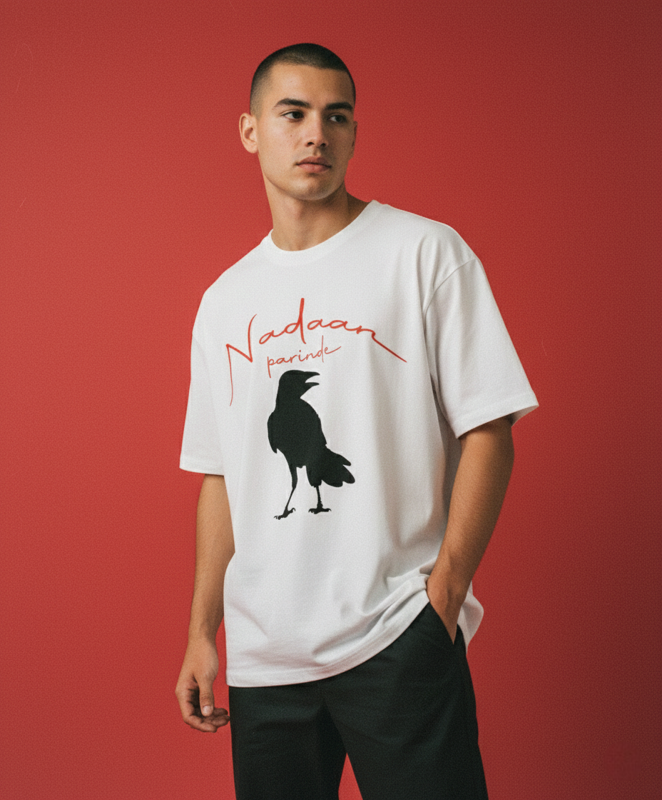 NADAAN PARINDE : OVERSIZED T-SHIRT