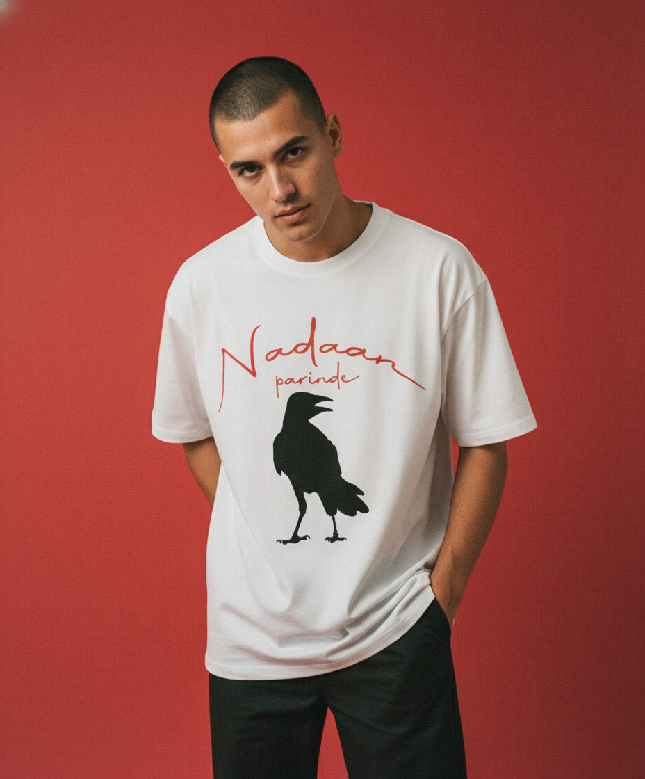 NADAAN PARINDE : OVERSIZED T-SHIRT