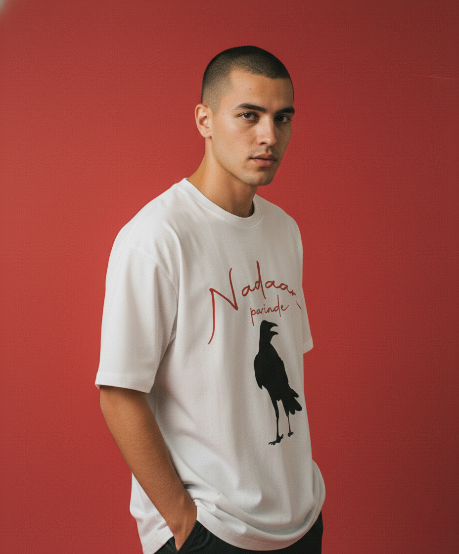 NADAAN PARINDE : OVERSIZED T-SHIRT