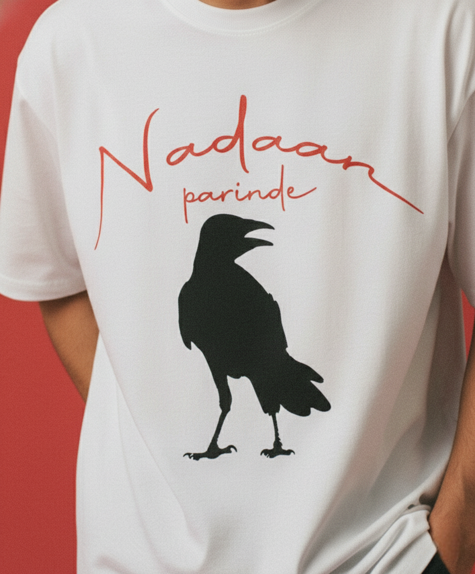 NADAAN PARINDE : OVERSIZED T-SHIRT