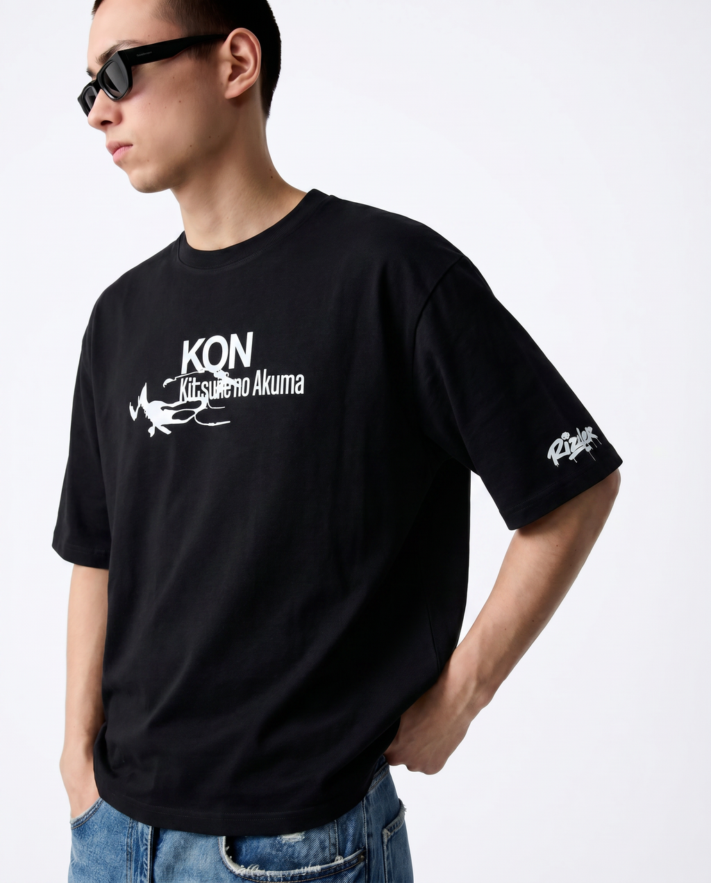 Fox Demon - Chainsaw Man Oversized Tee