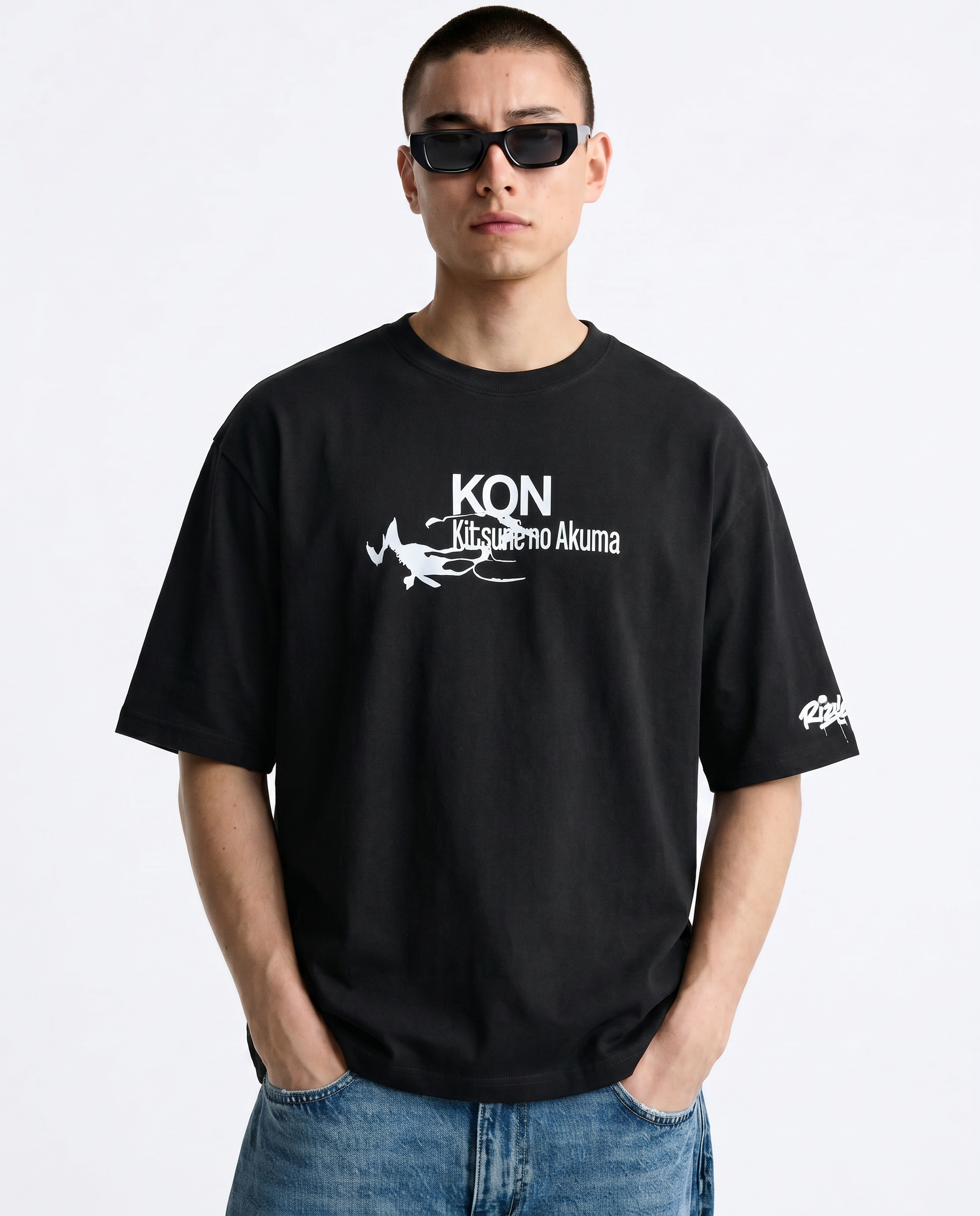 Fox Demon - Chainsaw Man Oversized Tee