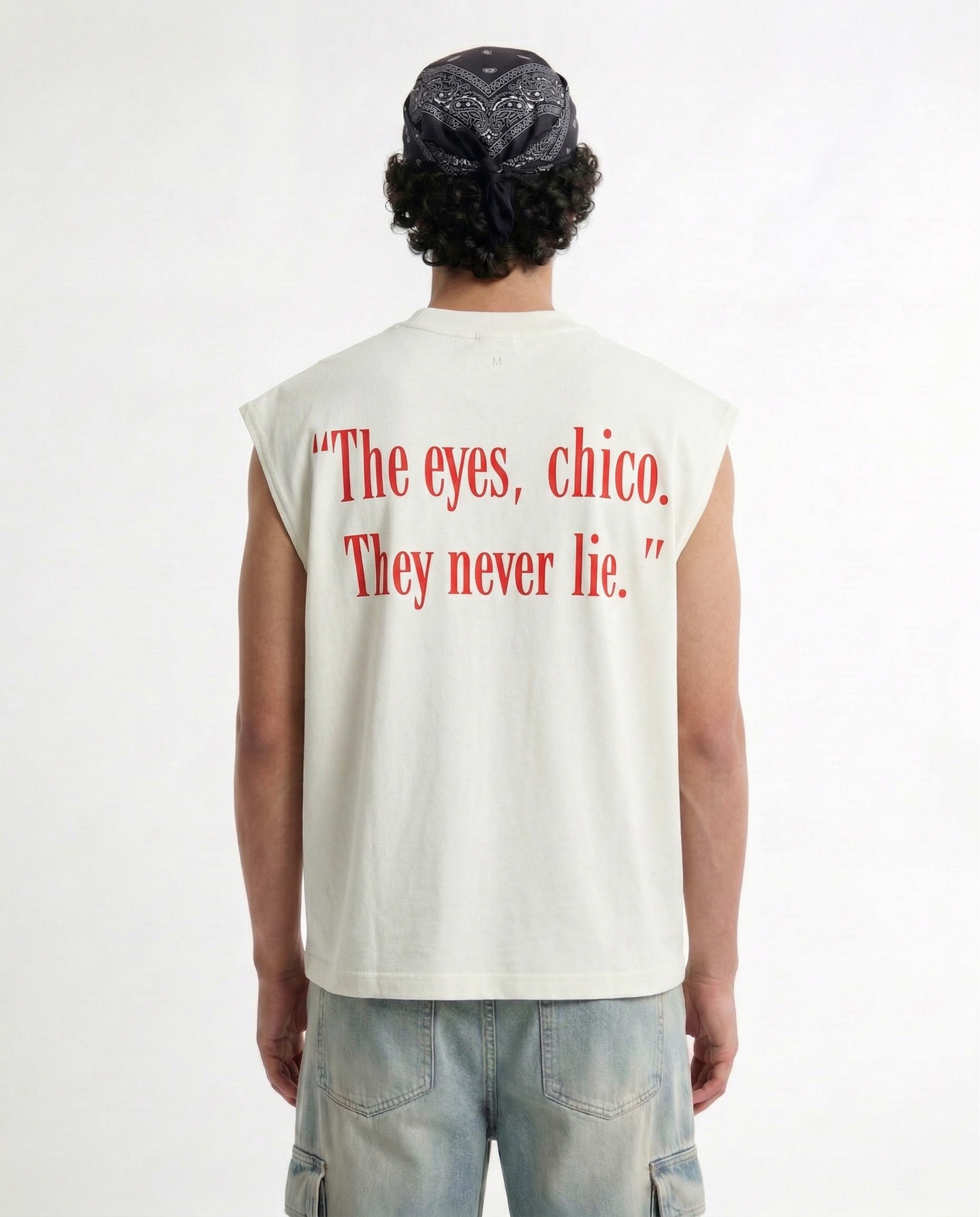 SCARFACE  : OVERSIZED TANK TOP