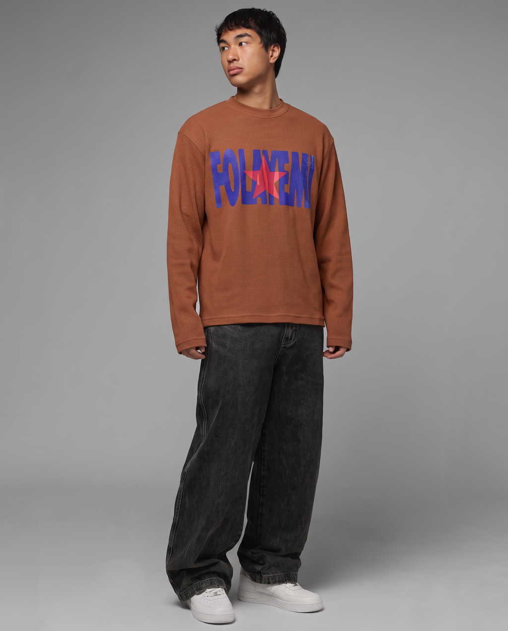 Folayemi :waffleknit tee