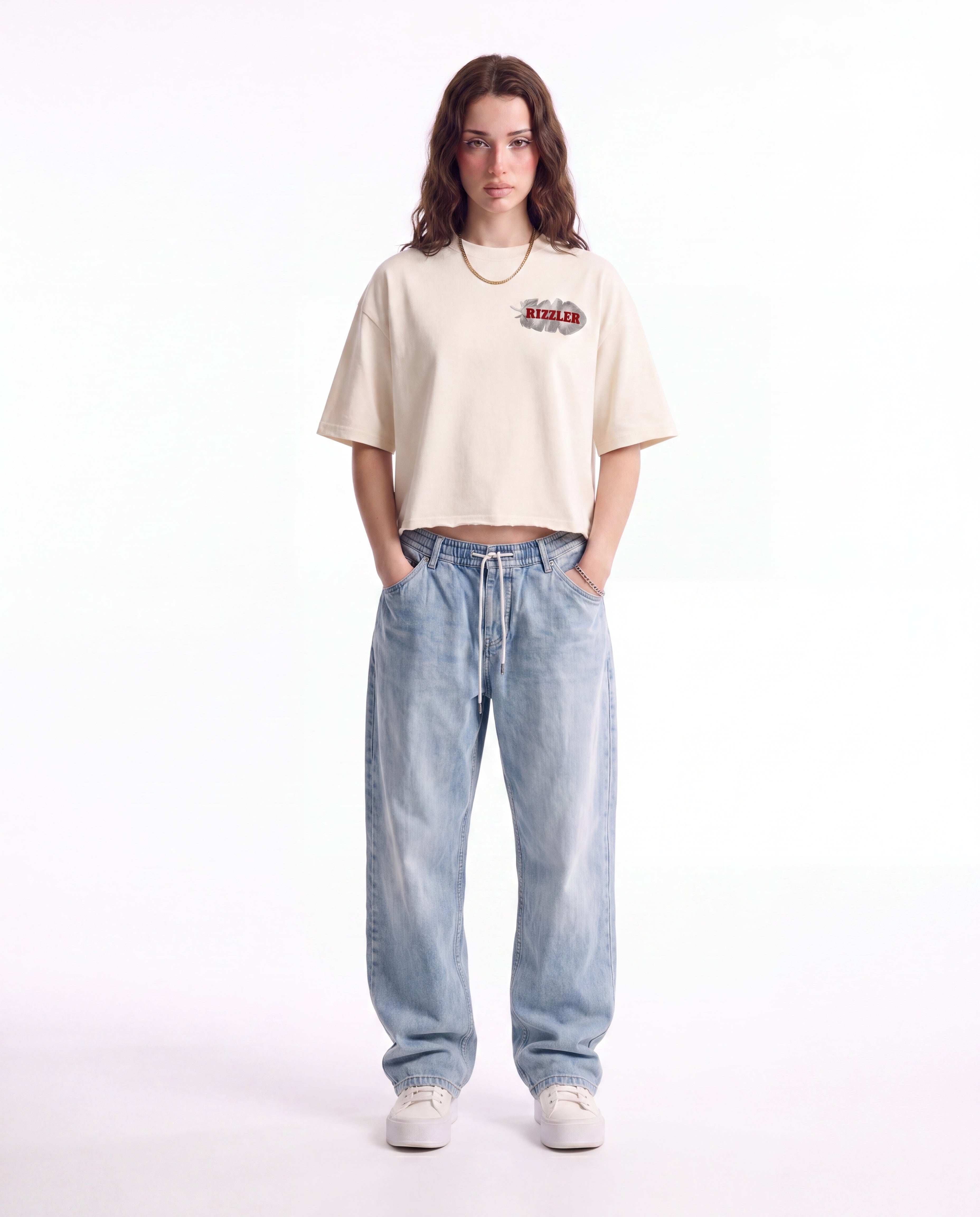 Unisex Berry Cut Oversized Boxy Fit T-Shirt