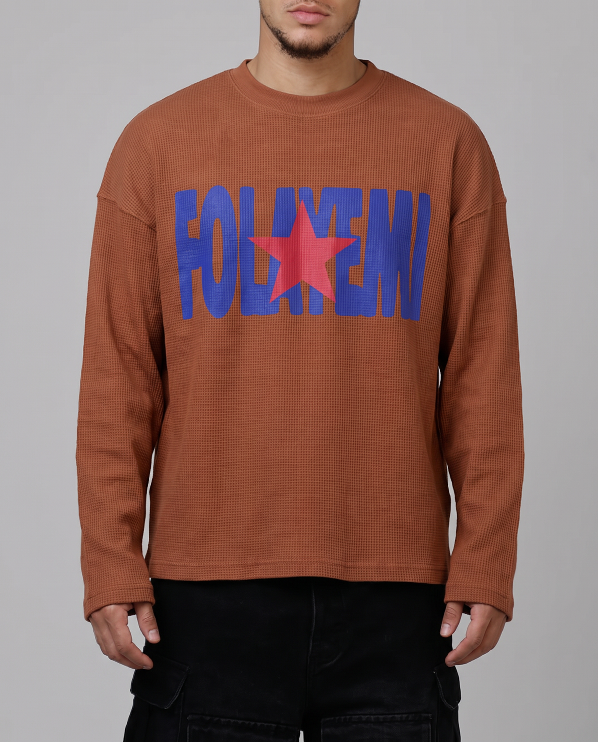 Folayemi :waffleknit tee