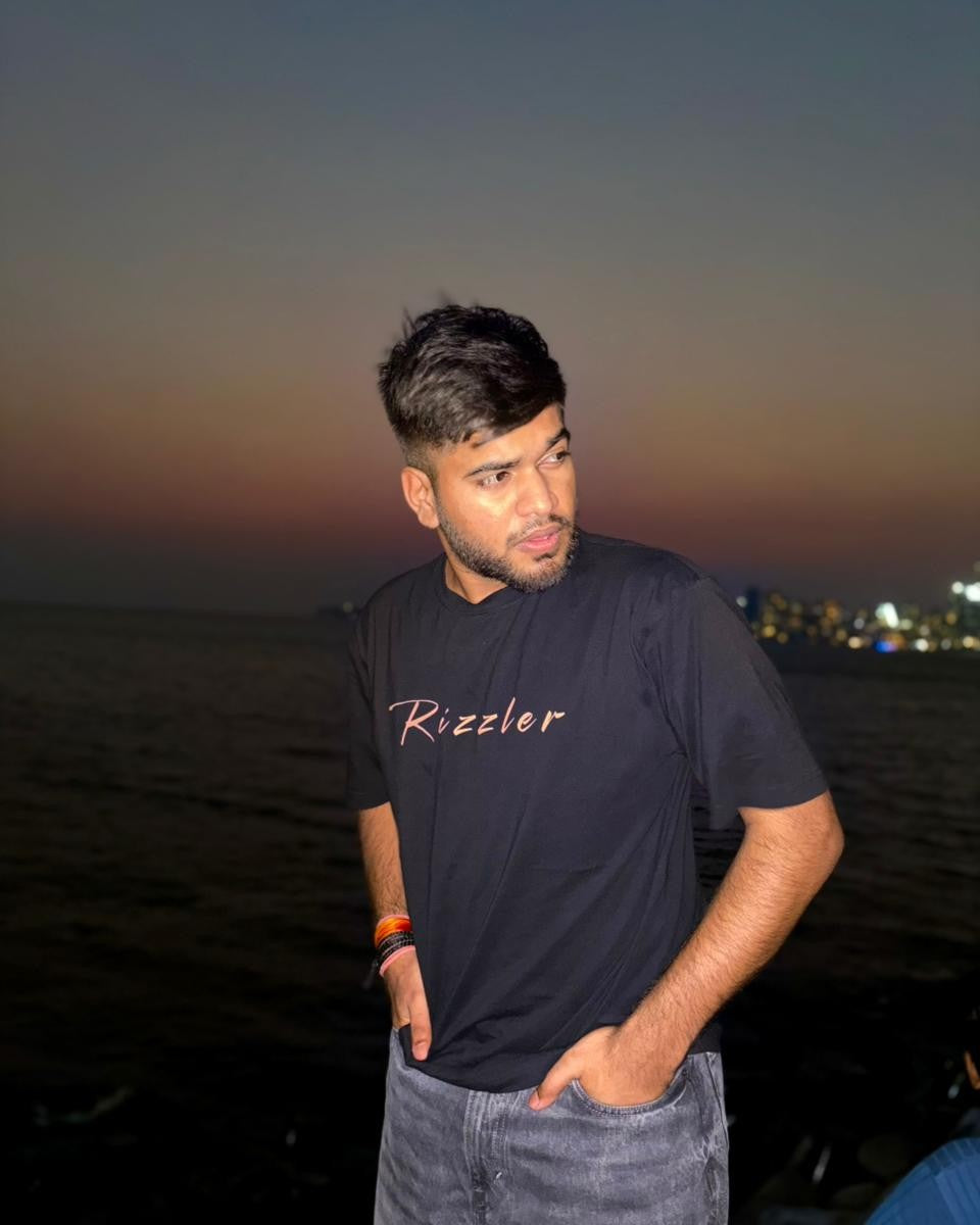 rizzler : cotton oversized tee