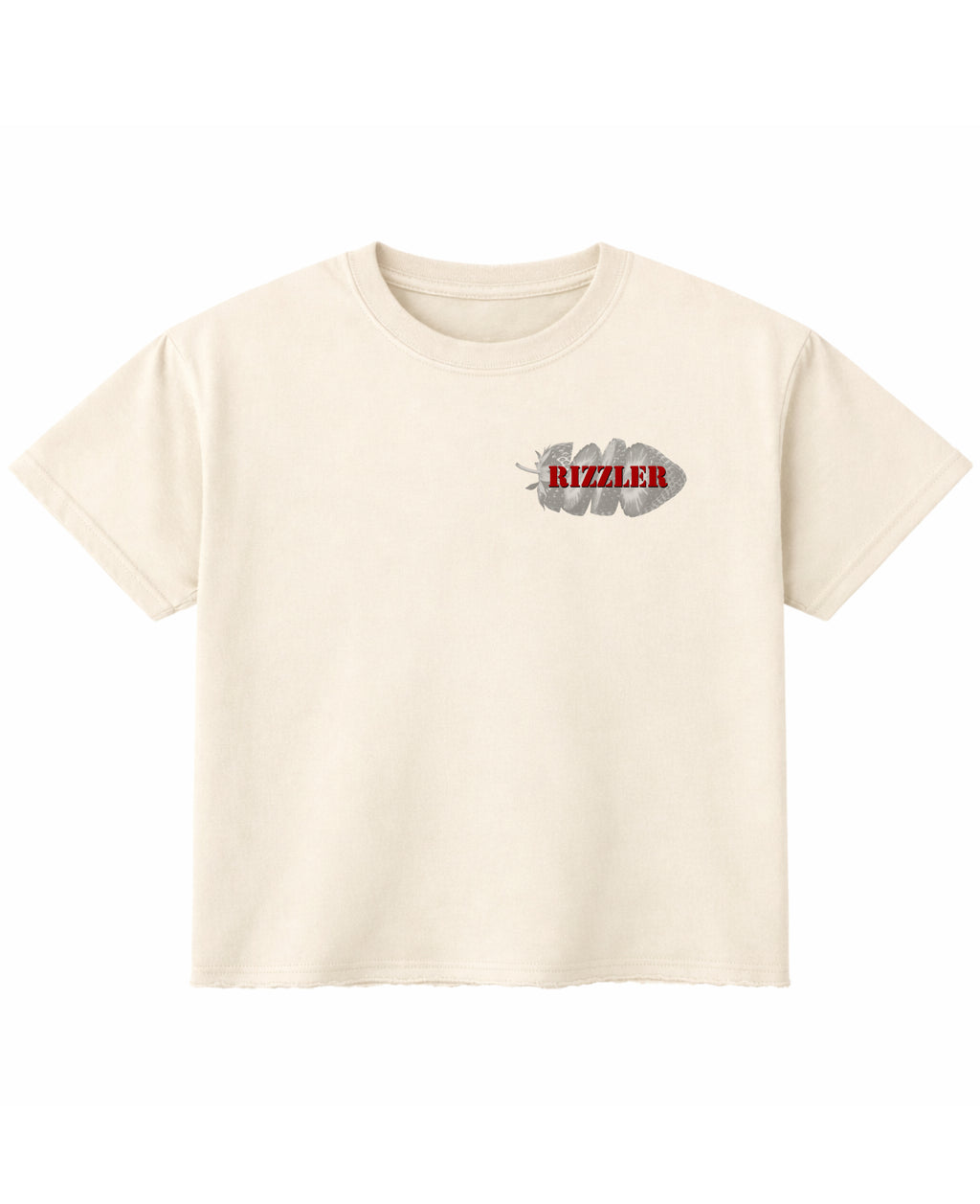 Off White Boxy Fit T-shirt Front Design
