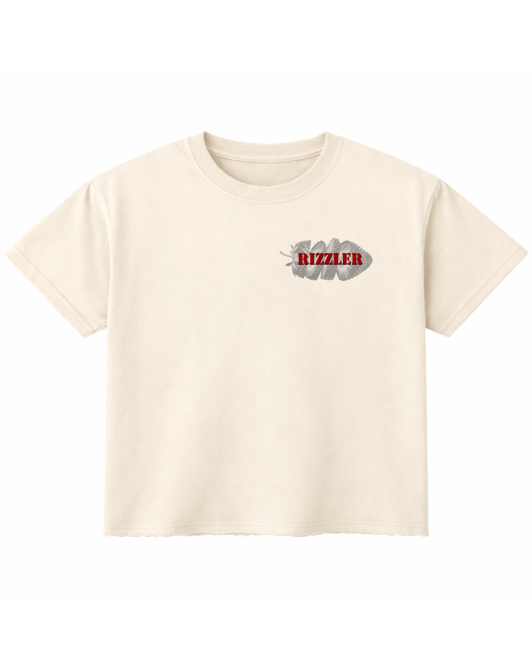Off White Boxy Fit T-shirt Front Design
